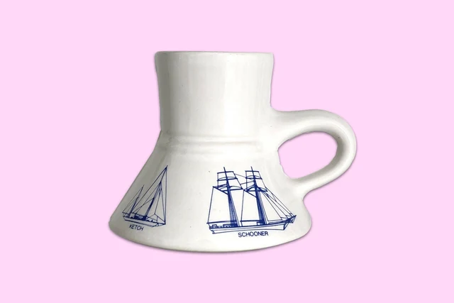 Motor Mug / No-Spill — sailboat illustration